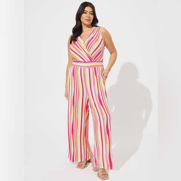 torrid Pants - TORRID Super Soft Surplice Jumpsuit